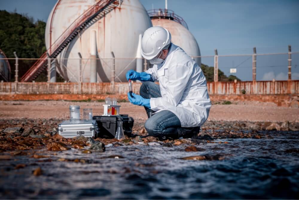 industrial worksite safety lab test