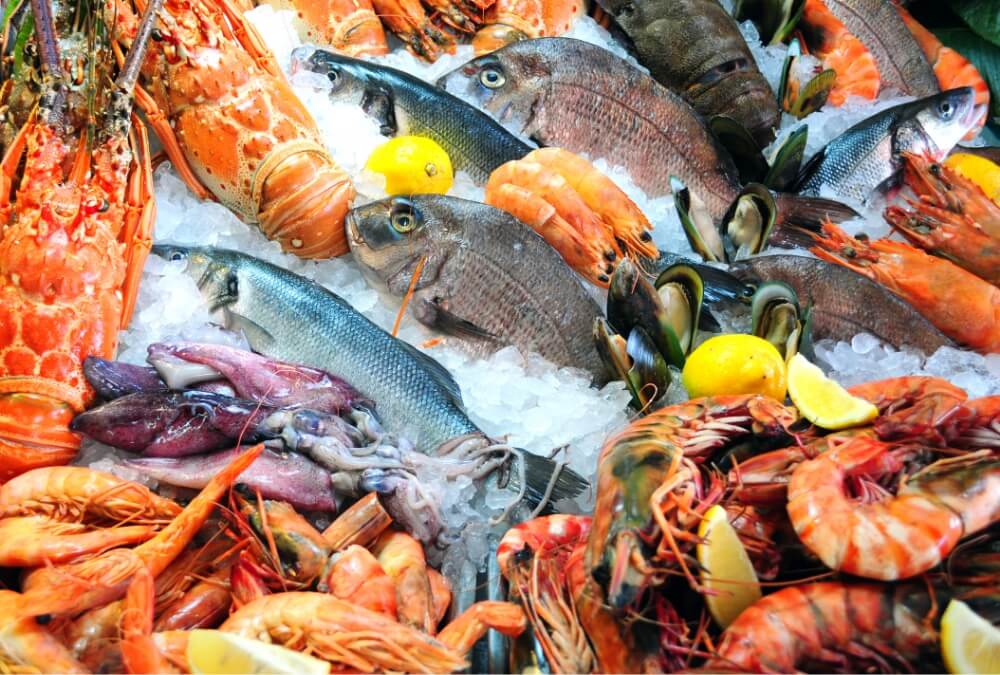 Food Testing for Seafood and prawns