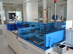 New Microbiology Robot BD Kiestra InoquIA+ available at symbio laboratories
